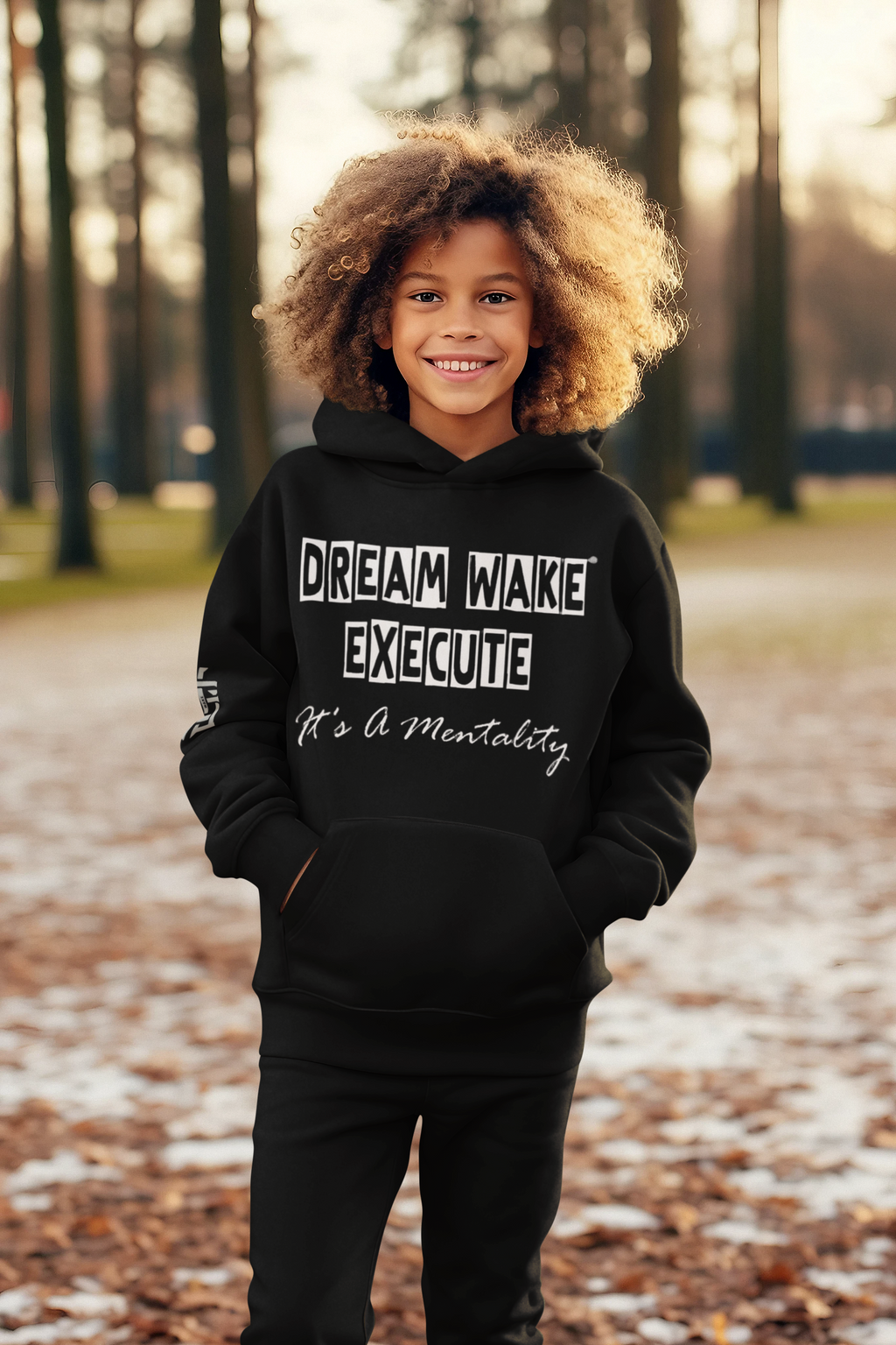 Unisex Kids Sweat Suit Block Style