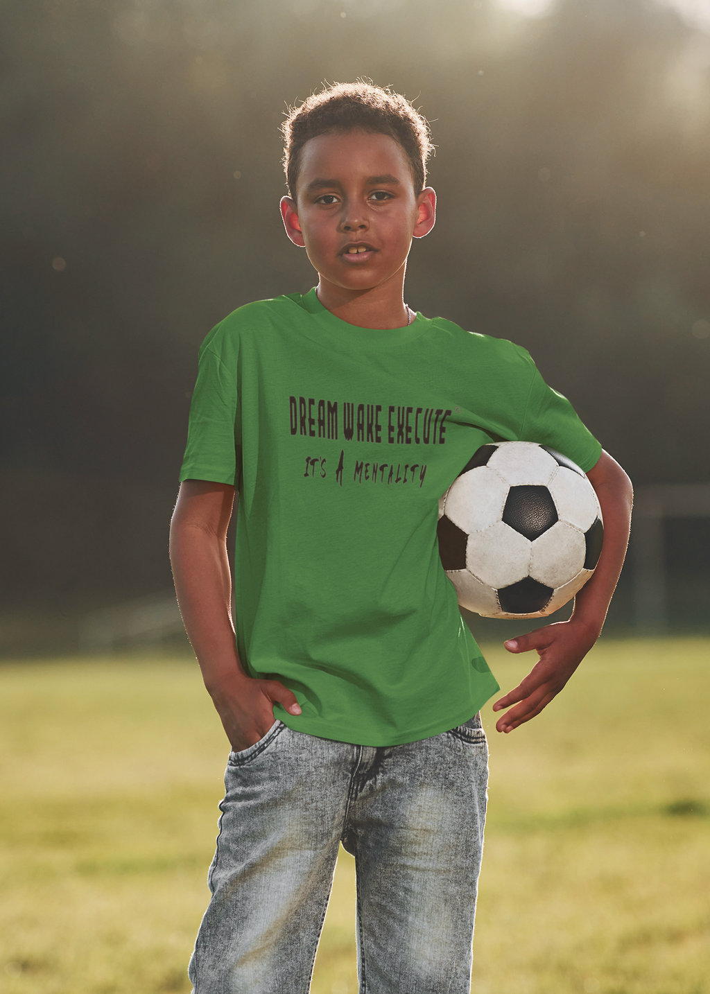 UNISEX KIDS TEE "Dream Wake Execute"