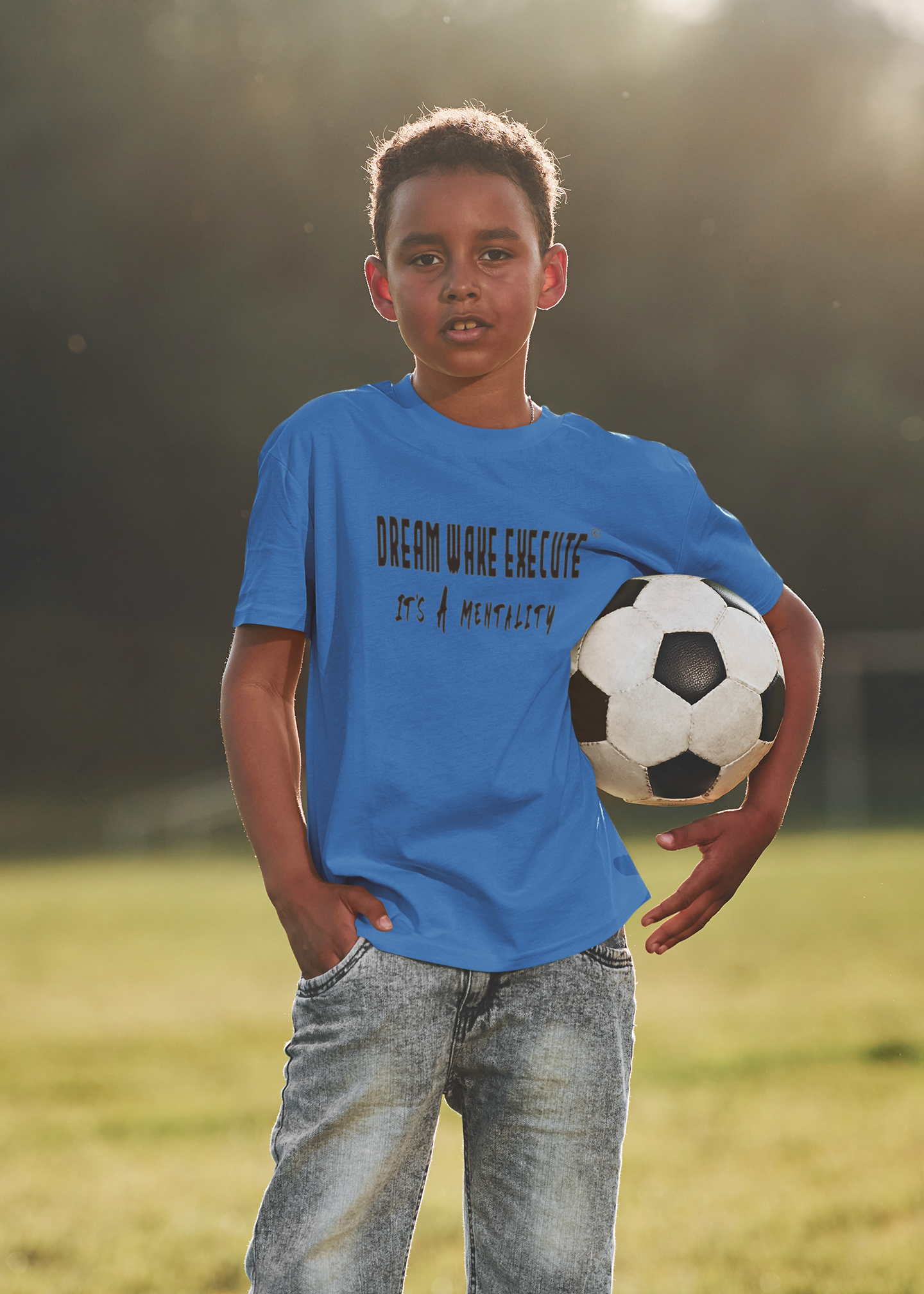 UNISEX KIDS TEE "Dream Wake Execute"