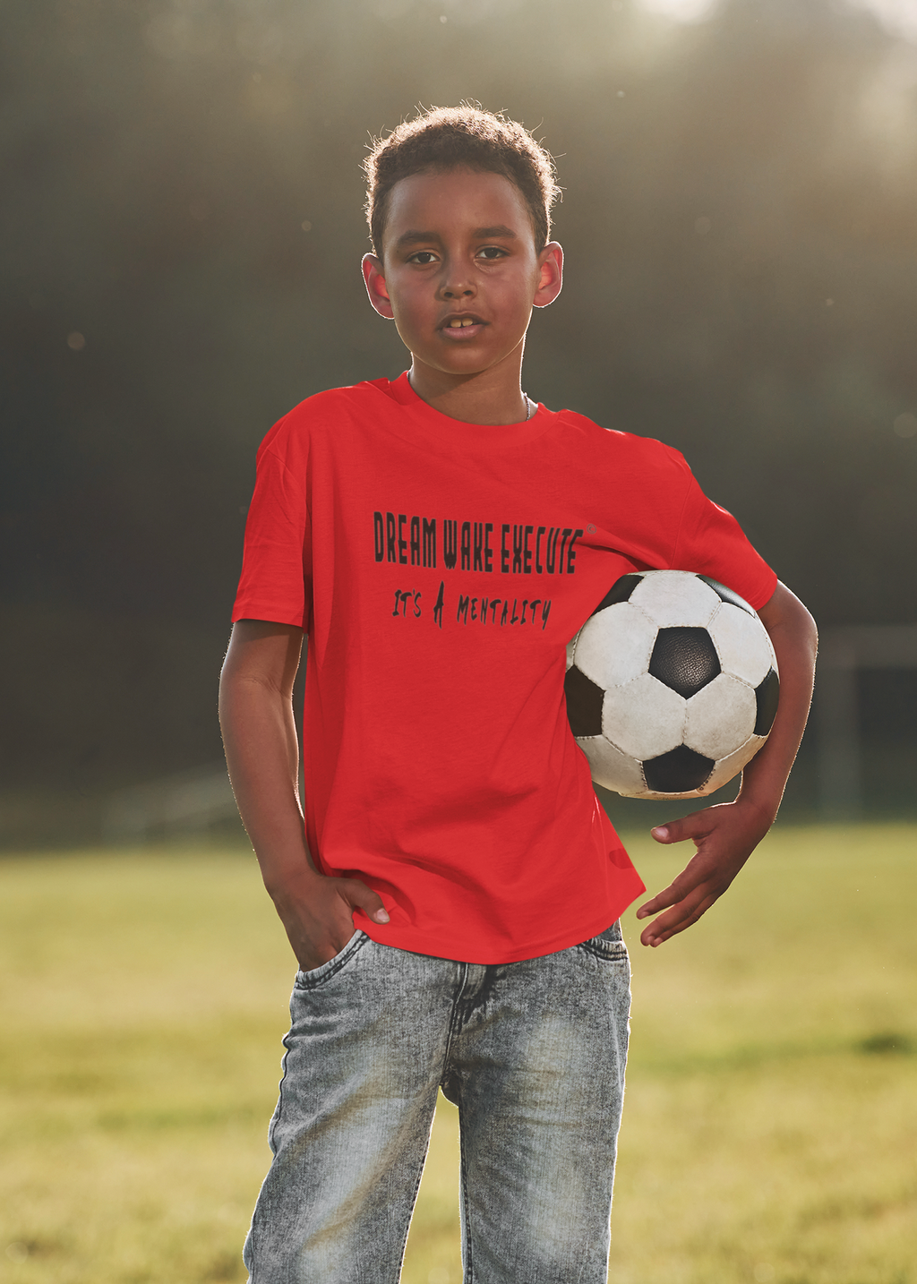 UNISEX KIDS TEE "Dream Wake Execute"
